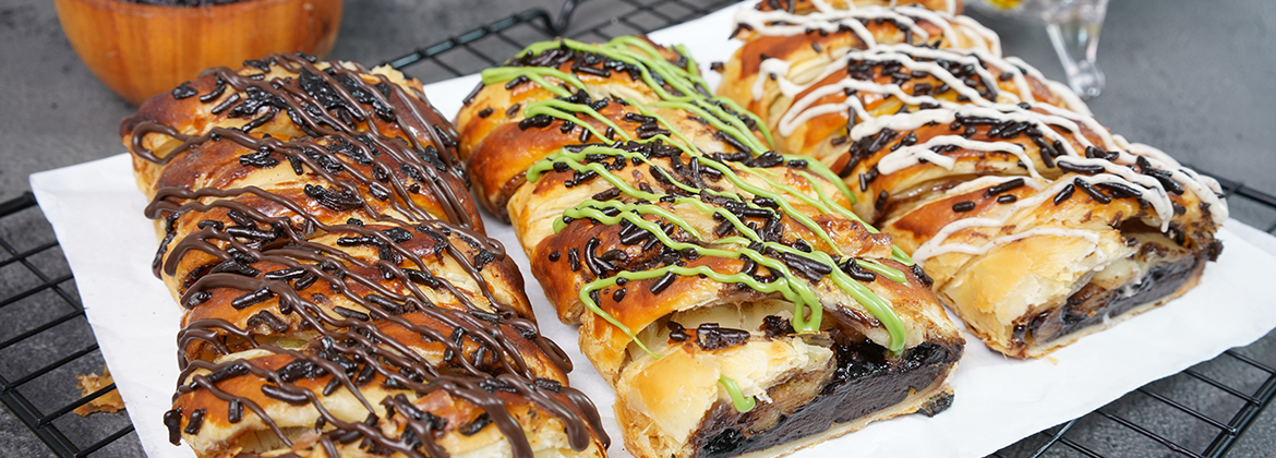 Banana Pastry Strudel